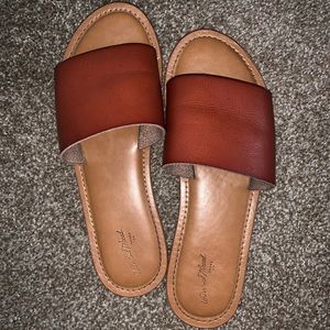 Slip on sandals